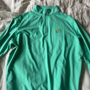 Masters mint long sleeve performance golf shirt men’s M